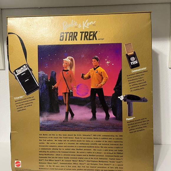 Star Trek Barbie and Ken 1996 - Picture 2 of 2